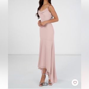 Azazie Summer Bridesmaid dress in Dusty Rose